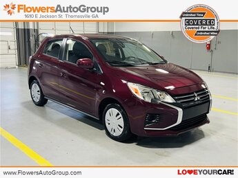 2024 Purple Mitsubishi Mirage LE Hatchback 1.2L 3-Cylinder DOHC MIVEC Engine Automatic (CVT) 4 Door