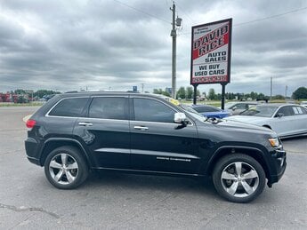 2016 Brilliant Black Crystal Pearl Coat Jeep Grand Cherokee Overland Overland Automatic 3.0L Diesel Turbo V6 241hp 406ft. lbs. Engine SUV 4 Door