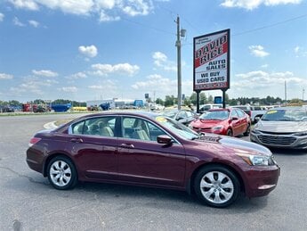 2008 Basque Red Pearl Honda Accord EX EX FWD 2.4L I4 190hp 162ft. lbs. Engine Car 4 Door Automatic