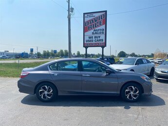 2017 Honda Accord LX LX 2.4L I4 185hp 181ft. lbs. Engine Car FWD 4 Door
