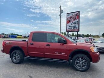 2013 Nissan Titan PRO-4X PRO-4X 5.6L V8 317hp 385ft. lbs. Engine Truck 4X4 Automatic
