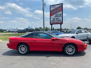 2002 Bright Rally Red Chevrolet Camaro Z28 Z28 5.7L V8 310hp 340ft. lbs. Engine Car 2 Door