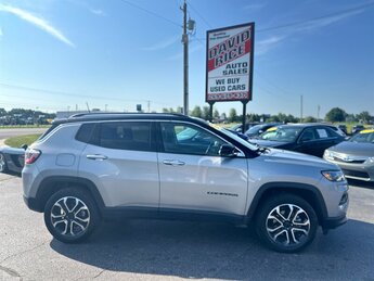 2022 Jeep Compass Limited Limited 4 Door Tigershark 2.4L I4 177hp 172ft. lbs. Engine 4X4 SUV