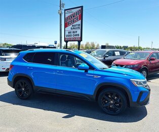 2022 Volkswagen Taos SEL SEL 1.5L Turbo I4 158hp 184ft. lbs. Engine Automatic 4 Door FWD SUV