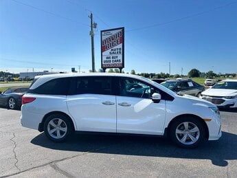 2018 White Diamond Pearl Honda Odyssey EX EX 4 Door 3.5L V6 280hp 262ft. lbs. Engine Automatic