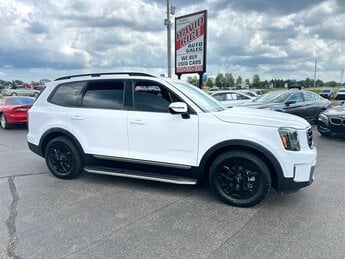 2023 Glacial White Pearl Kia Telluride SX-Prestige X-Pro SX Prestige X-Pro 4 Door 3.8L V6 291hp 262ft. lbs. Engine Automatic SUV AWD