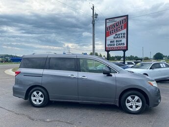 2015 Brilliant Silver Nissan Quest 3.5 S S Van 4 Door 3.5 Engine FWD