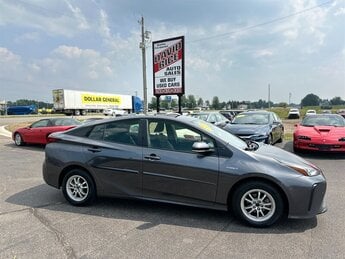 2021 Magnetic Gray Metallic Toyota Prius LE LE Automatic 1.8L Hybrid I4 121hp Engine FWD