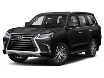 2020 Black Onyx Lexus LX 570 Two-Row Two-Row 4X4 4 Door SUV 5.7L V8 383hp 403ft. lbs. Engine