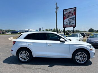 2018 Ibis White Audi Q5 2.0T quattro Premium Plus Premium Plus Automatic SUV AWD 2.0L Turbo I4 252hp 273ft. lbs. Engine