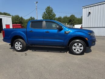 2019 Lightning Blue Metallic Ford Ranger XLT 4X4 4 Door EcoBoost 2.3L I4 GTDi DOHC Turbocharged VCT Engine Truck
