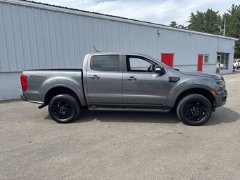 2022 Carbonized Gray Metallic Ford Ranger LARIAT 4X4 Automatic EcoBoost 2.3L I4 GTDi DOHC Turbocharged VCT Engine Truck 4 Door