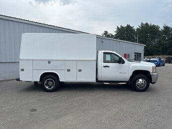 2012 Summit White Chevrolet Silverado 3500HD LT Truck 4X4 2 Door Vortec 6.0L V8 SFI VVT Engine Automatic