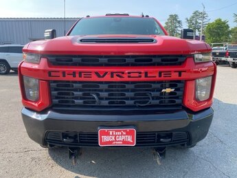 2022 Red Hot Chevrolet Silverado 2500HD Custom 6.6L V8 Engine 4 Door 4X4 Truck Automatic