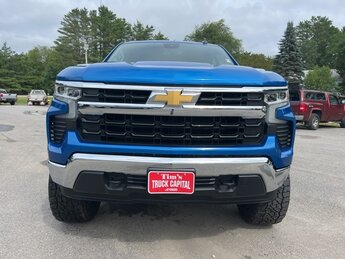 2023 Glacier Blue Metallic Chevrolet Silverado 1500 LT Truck Automatic 4X4