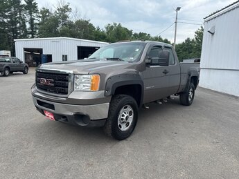 2013 Mocha Steel Metallic GMC Sierra 2500HD Work Truck Automatic 4X4 2 Door Vortec 6.0L V8 SFI Flex Fuel VVT Engine Truck