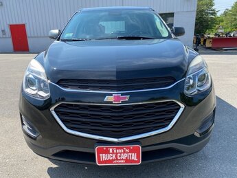 2016 Black Chevrolet Equinox LS 2.4L 4-Cylinder SIDI DOHC VVT Engine 4 Door AWD Automatic