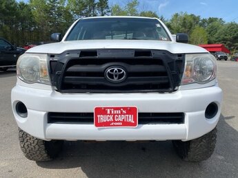 2007 Super White Toyota Tacoma Base Truck Manual 4X4 2.7L I4 SMPI DOHC Engine 2 Door