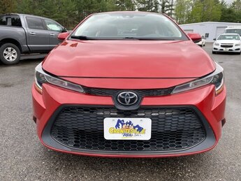 2020 Barcelona Red Metallic Toyota Corolla LE Car 1.8L I4 DOHC 16V Engine FWD 4 Door Automatic (CVT)