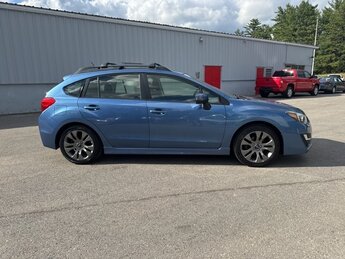 2015 Quartz Blue Pearl Subaru Impreza 2.0i Sport Premium 2.0L 4-Cylinder SMPI DOHC 16V Engine Crossover 4 Door Manual AWD