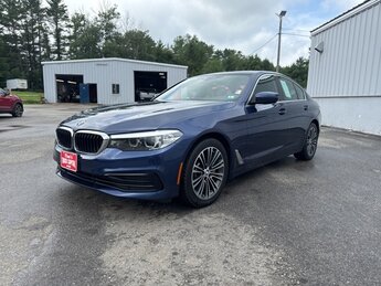 2019 Blue Metallic BMW 5 Series 530i xDrive Car AWD Automatic 2.0L 4-Cylinder Engine 4 Door