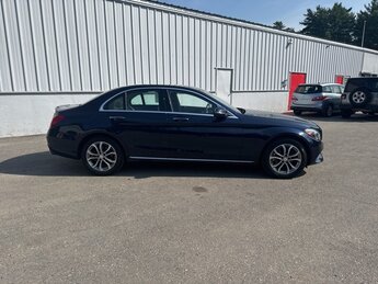 2016 Lunar Blue Metallic Mercedes-Benz C-Class C 300 Automatic Car AWD 2.0L I4 Turbocharged Engine 4 Door