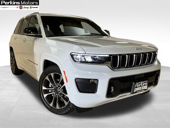2025 Bright White Clearcoat Jeep Grand Cherokee Overland Automatic SUV 4X4 4 Door 3.6L V6 24V VVT Engine