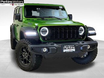 2025 Mojito Clearcoat Jeep Wrangler 4xe Willys SUV 2.0L I4 DOHC Engine 4 Door 4X4