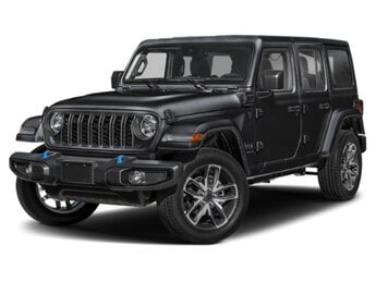 2024 Black Clearcoat Jeep Wrangler 4xe High Altitude 4 Door 4X4 SUV