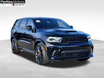 2024 DB Black Crystal Clearcoat Dodge Durango SRT Hellcat Plus SUV 6.2L Supercharged HEMI V8 SRT Engine 4 Door AWD Automatic