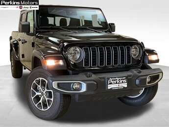 2025 Black Clearcoat Jeep Gladiator Sport S Truck 4X4 3.6L V6 24V VVT Engine 4 Door Automatic