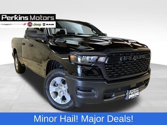 2025 Diamond Black Crystal Pearlcoat Ram 1500 Tradesman Automatic 4 Door Truck 3.6L V6 24V VVT Engine 4X4