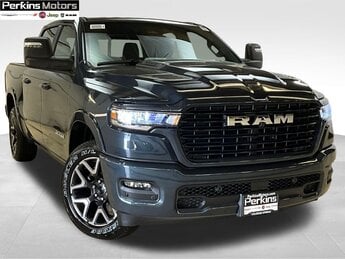 2026 Forged Blue Metallic Ram 1500 Laramie 4X4 3.0L I6 Engine Truck