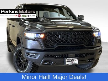 2025 Granite Crystal Metallic Clearcoat Ram 1500 Rebel Automatic 3.0L I6 Engine Truck 4X4 4 Door