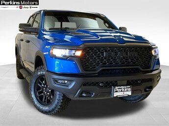 2025 Hydro Blue Pearlcoat Ram 1500 Rebel Automatic 4 Door Truck