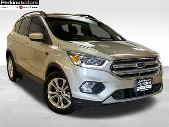 2018 White Gold Metallic Ford Escape SEL 1.5L EcoBoost Engine SUV Automatic 4X4
