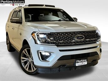 2021 White Ford Expedition King Ranch 4 Door 4X4 SUV Automatic