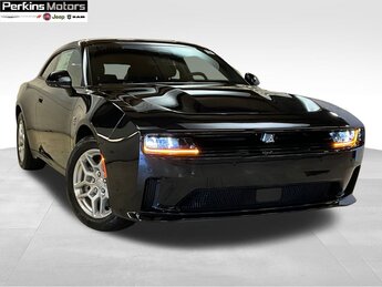2025 Diamond Black Crystal Pearlcoat Dodge Charger R/T AWD Electric Motor Engine 2 Door Automatic