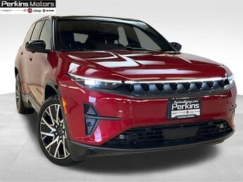 2025 Red Hot Pearlcoat Jeep Wagoneer S Limited Electric Motor Engine Automatic 4X4 4 Door SUV