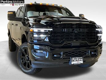 2025 Diamond Black Crystal Pearlcoat Ram 2500 Laramie 6.7L I6 Engine 4 Door Automatic 4X4