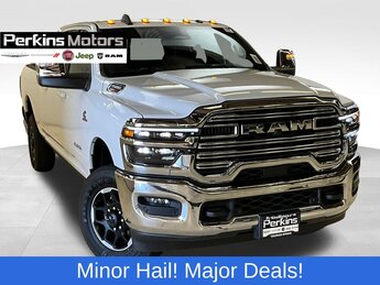 2025 Bright White Clearcoat Ram 2500 Laramie 4X4 6.7L I6 Engine Truck 4 Door