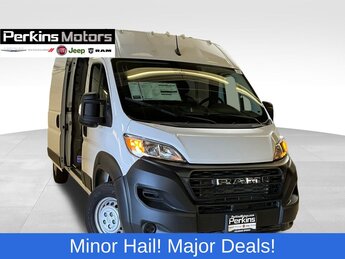 2024 Bright White Clearcoat Ram ProMaster 3500 Tradesman Van Automatic 3.6L V6 24V VVT Engine 3 Door FWD