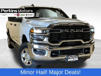2025 Bright White Clearcoat Ram 2500 Tradesman 6.4L V8 Engine 4X4 4 Door