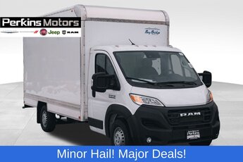 2024 Bright White Clearcoat Ram ProMaster 3500 Cutaway Tradesman 2 Door 3.6L V6 24V VVT Engine Chassis Cab