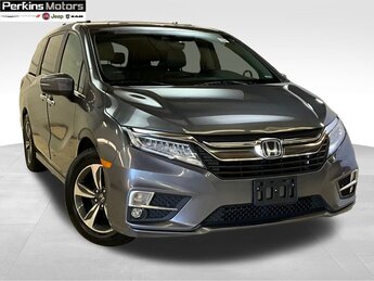 2018 Gray Honda Odyssey Touring 4 Door Van Automatic 3.5L V6 SOHC i-VTEC 24V Engine FWD