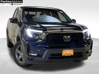 2022 Obsidian Blue Pearl Honda Ridgeline RTL-E 3.5L V6 SOHC i-VTEC 24V Engine 4 Door Automatic Truck