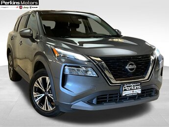 2023 Gun Metallic Nissan Rogue SV Automatic (CVT) 1.5L I3 Turbocharged DOHC 12V LEV3-ULEV50 201hp Engine AWD SUV
