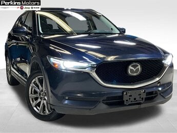 2019 Deep Crystal Blue Mica Mazda CX-5 Grand Touring Reserve SUV AWD 4 Door Automatic