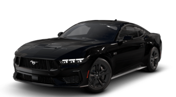 2025 Shadow Black Ford Mustang GT Fastback Car 5.0L Ti-VCT V8 Engine with Stop/Start System RWD 2 Door
