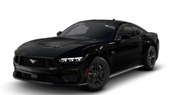 2025 Shadow Black Ford Mustang GT Fastback Car 5.0L Ti-VCT V8 Engine with Stop/Start System RWD 2 Door